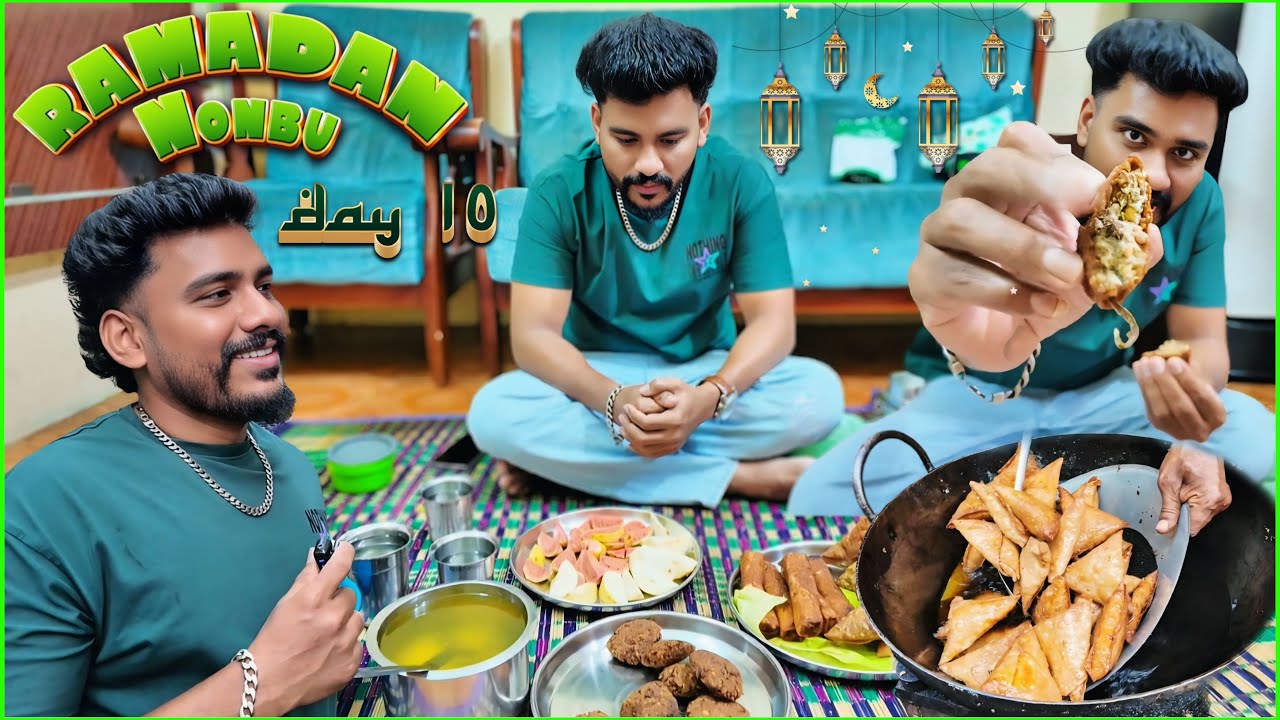 ☪️ ரமலான் நோன்பு - DAY 10 | IFTAR STREET FOOD & கருப்பு கவுனி அரிசி புட்டு 🤩