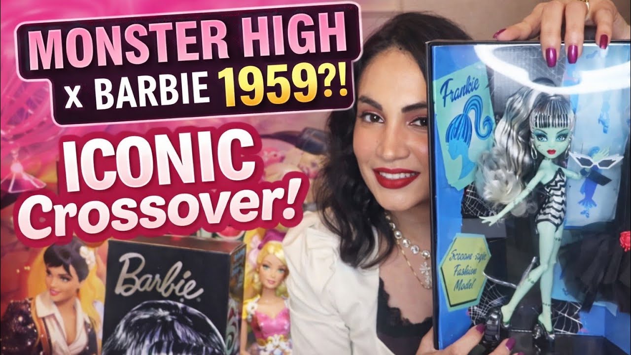 Unboxing Monster High x Barbie Frankie Stein (1959 Original Inspired) + Doll Haul 💕