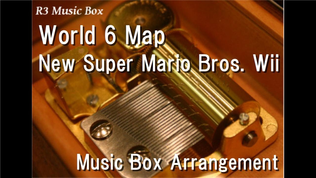 World 6 Map/New Super Mario Bros. Wii [Music Box]