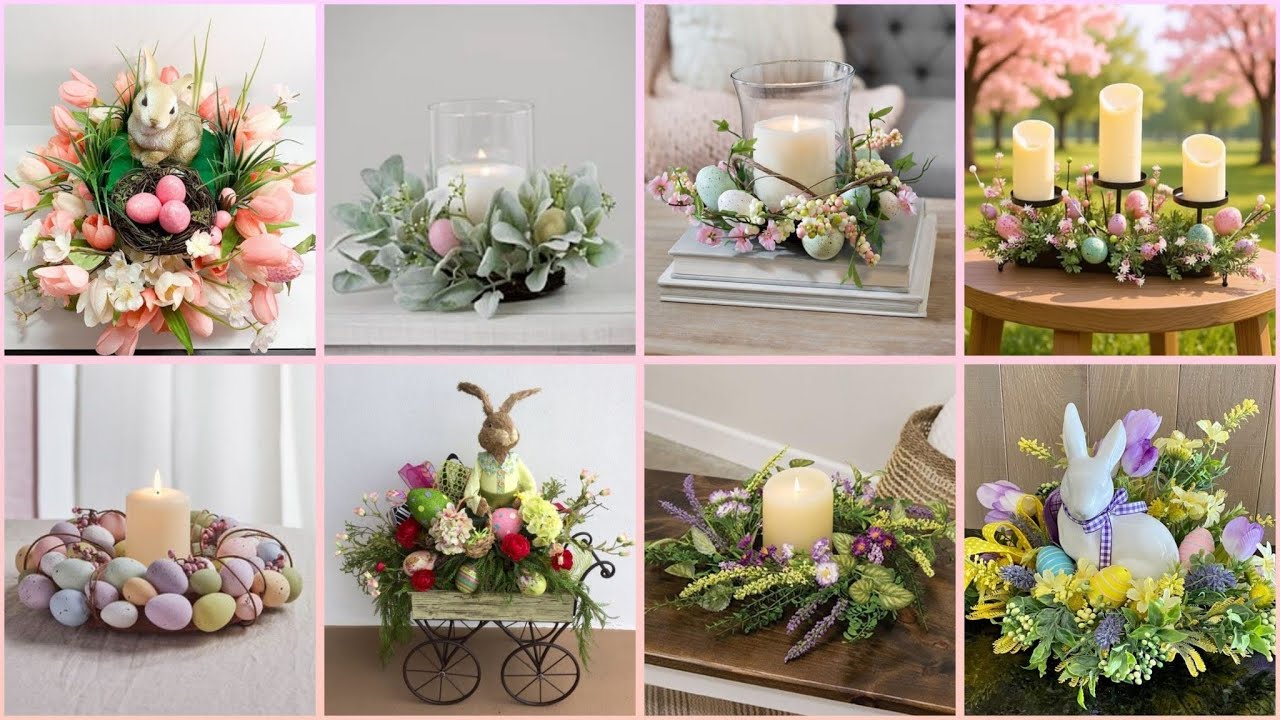 Beautiful Easter Centerpiece Ideas for Your Spring Table||DIY Easter Table Centerpieces #trending