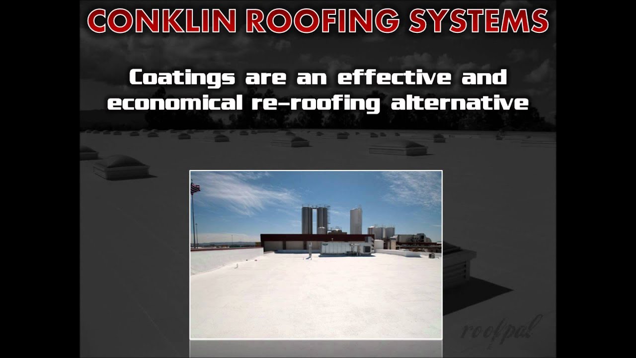 Contractors needed! Conklin Roofing Systems training and business opportunity