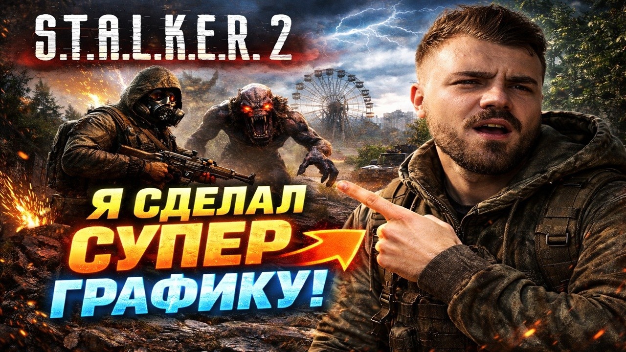 S.T.A.L.K.E.R. 2 &bull; Реализм или атмосфера ? Исправил освещение в игре !!!