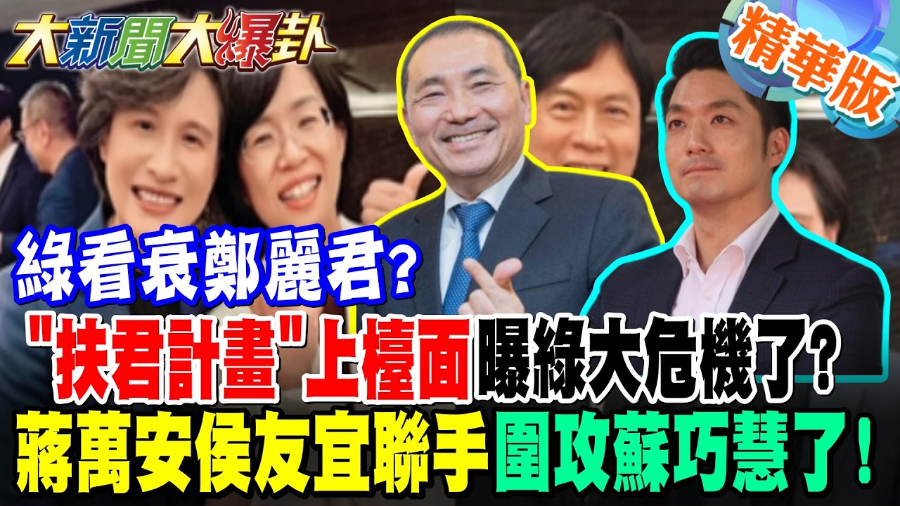 綠看衰鄭麗君?