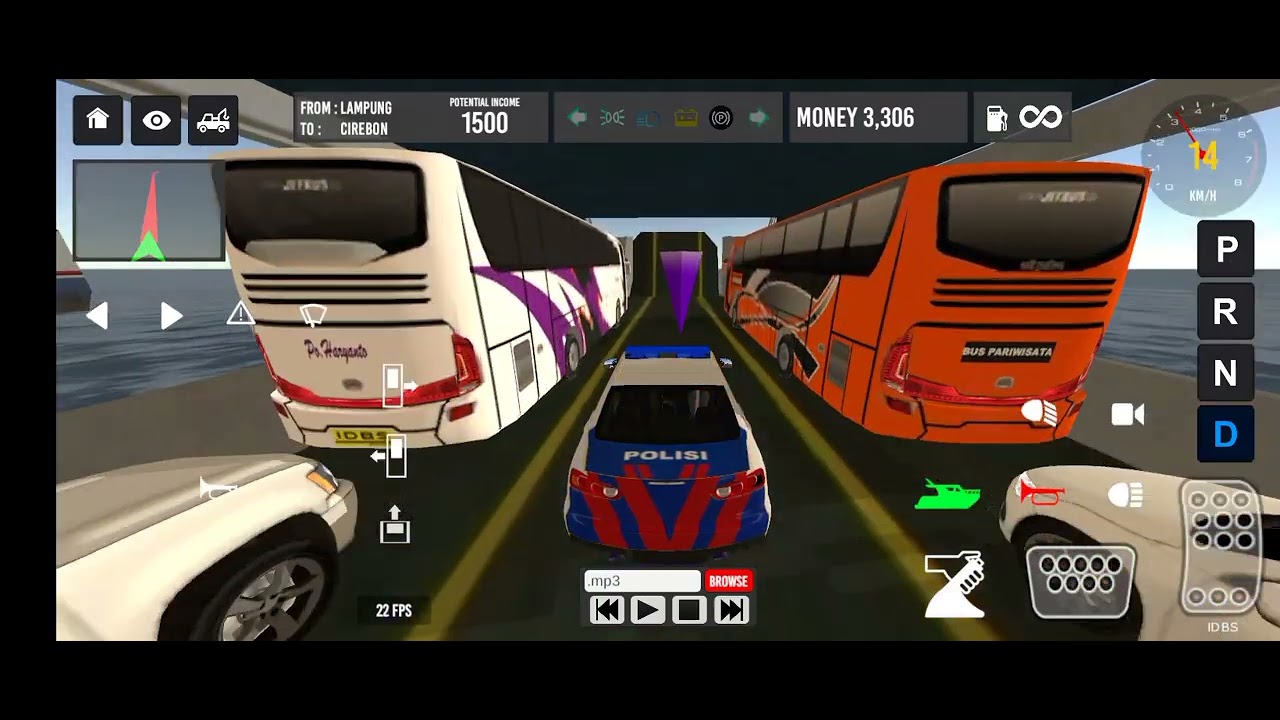 Police car 200 speed par