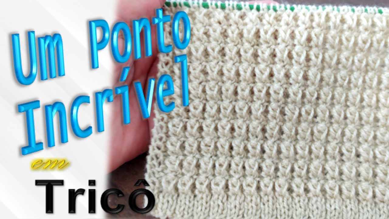 PONTO PÉROLA EM TRICÔ (73)