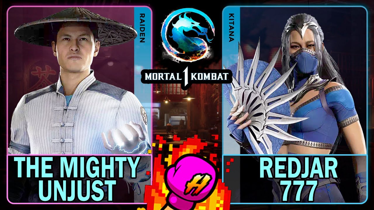 MK1 The Mighty Unjust (RAIDEN) VS Redjar777 (KITANA)🥊Mortal Kombat 1🥊4K 60ᶠᵖˢ