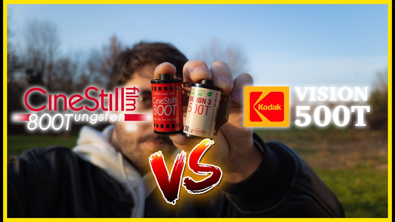Cinestill 800T &egrave; Davvero Kodak Vision 3 500T? Scopri le Differenze!