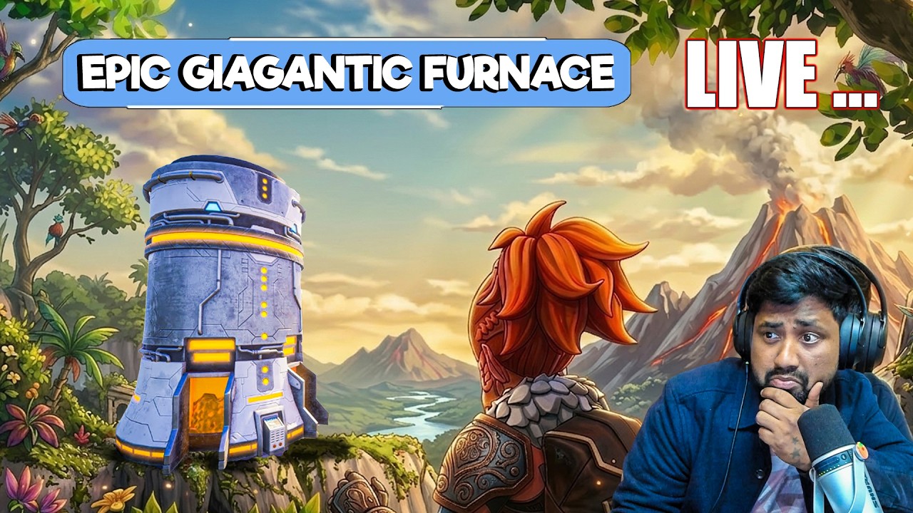 Hidden ILAND (Legendary PALS & Giant Furnace) LIVE PALWORLD