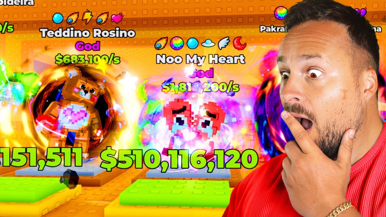 Wir fusen OG GOD RAINBOWs in BREAK A LUCKY Block und das passiert...