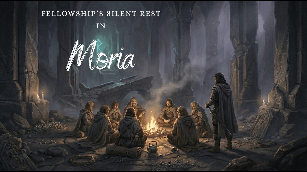 Medieval Music For Focus & Reflection | Fellowship’s Silent Rest In Moria