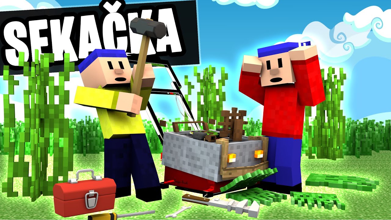 SEKAČKA - PAT A MAT PARODIE v MINECRAFTU