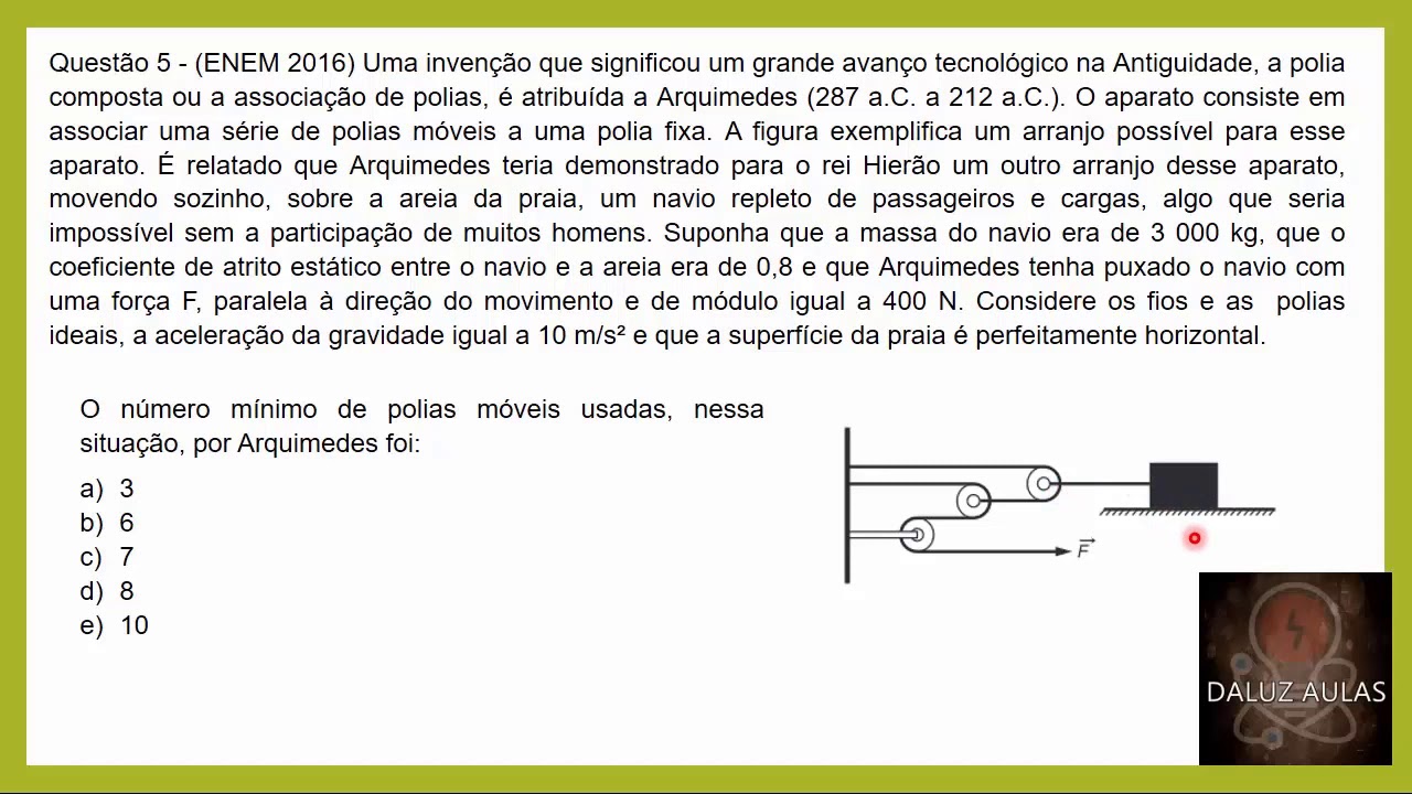 ENEM 2016 - Polias