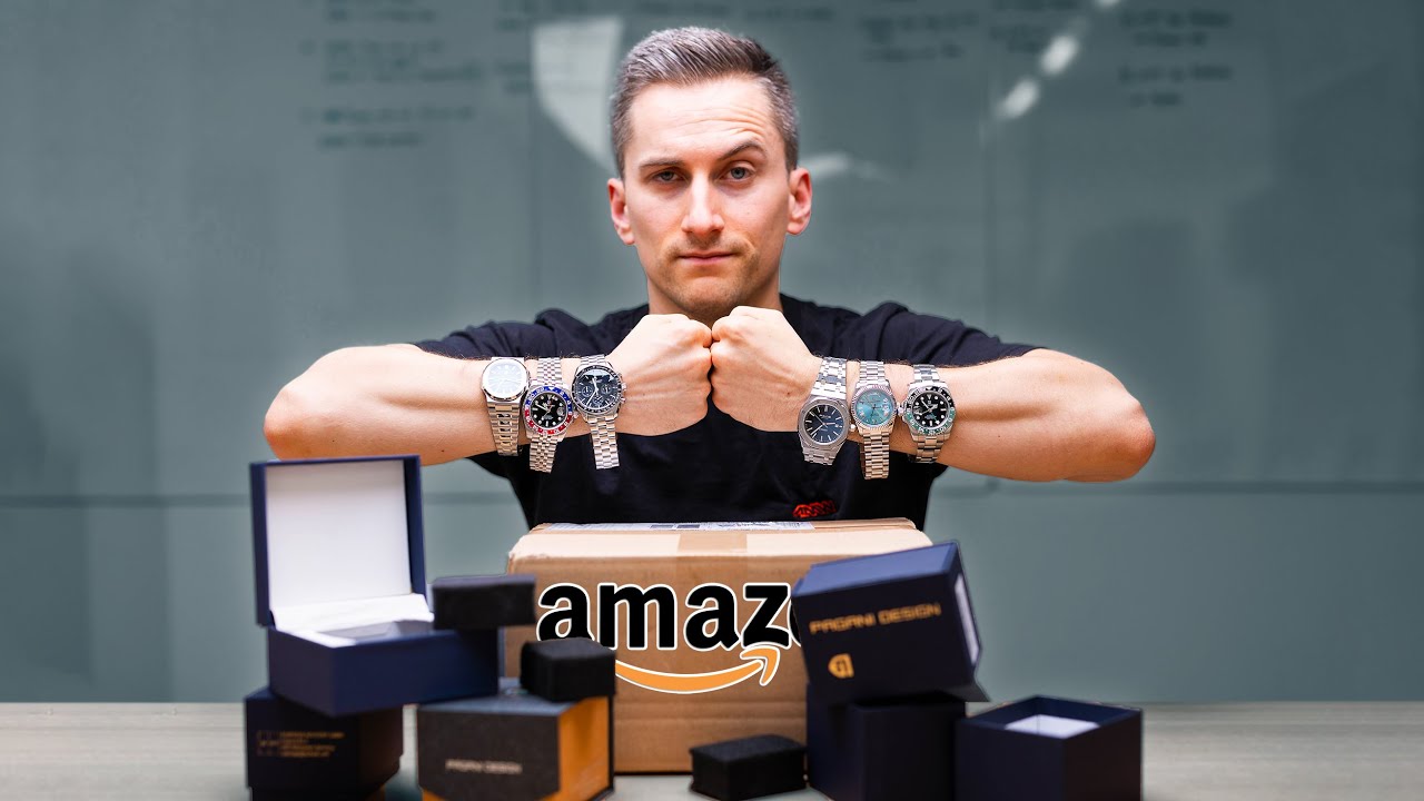 Ich habe für 1.000€ AMAZON FAKE Uhren gekauft!