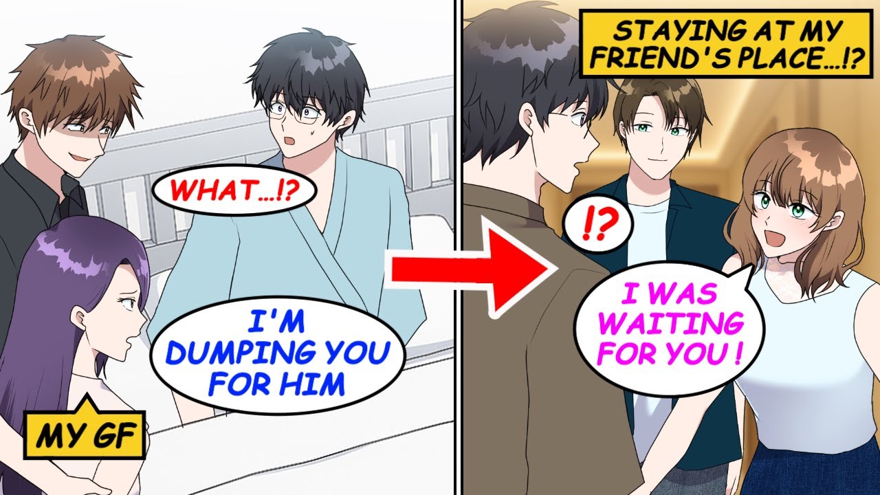 My girlfriend dumped me while I was hospitalized… but my friend’s sister was there for me!? [Manga]