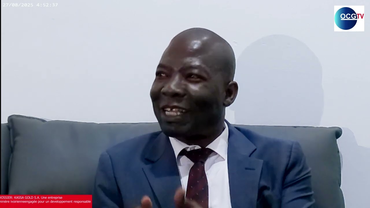 OCG TV: Promotion de l'Orpaillage légal, KASSA GOLD, une entreprise minière de référence
