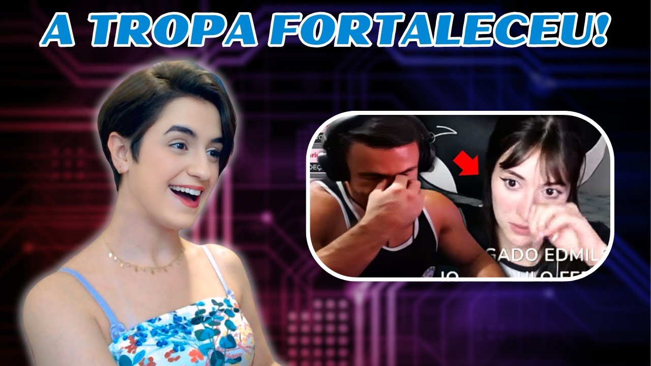 REACT - Ela foi gankada novamente pelo super xandão e acabou chorando... (O Coprólito)