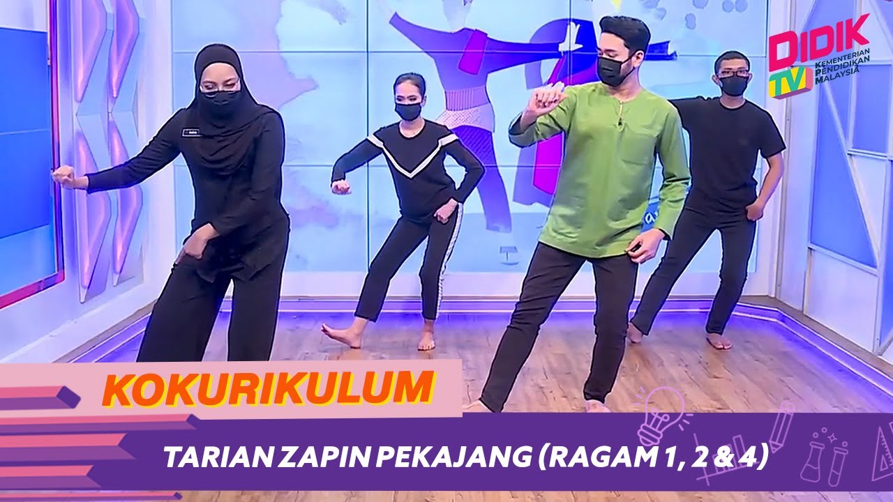 Kokurikulum (2021) | Tarian Zapin Pekajang (Ragam 1, 2 & 4)