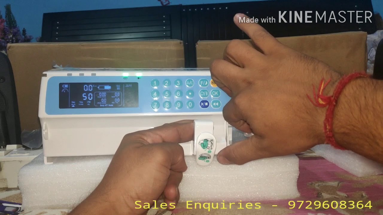 Basic Problems in a syringe Pump and their solutions | how to repair a syringe Pump | Working