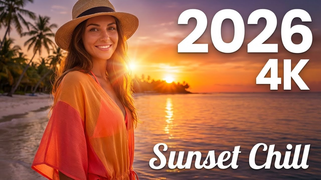 🌴 Sunset Chill Deep House 2026 | Relaxing Tropical Summer Vocals in 4K UHD | Nengerk