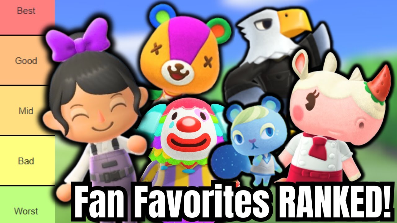 Рейтинг лучших жителей деревни в Animal Crossing | Давайте поспорим
