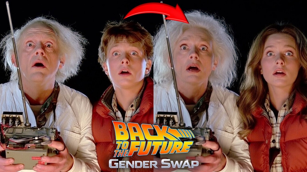 What If Back To The Future Swapped Genders? | AI Transformation