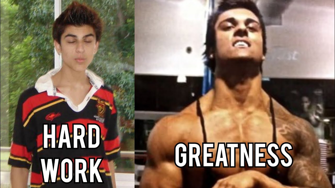 EMBRACE HARD WORK - ACHIEVE GREATNESS (zyzz edit)