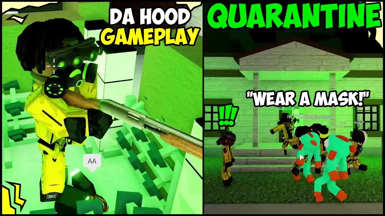 QUARANTINE IN ROBLOX GONE WRONG! ☣️🔥 A SIMP ATTACKED US!