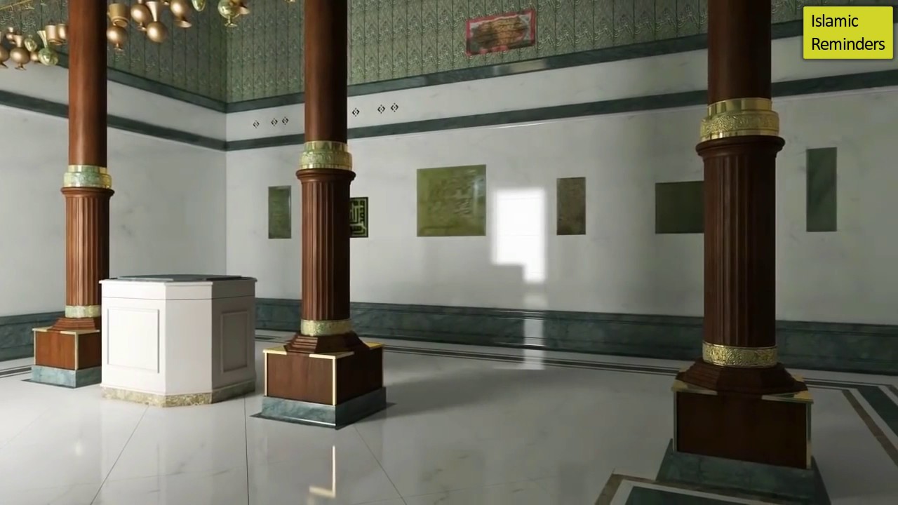 Inside of Holy Kaaba HD