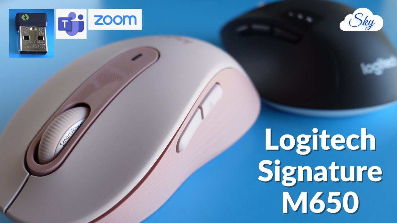 Новая беспроводная мышь Logitech Signature M650 — отлично подходит для MS Teams и Zoom