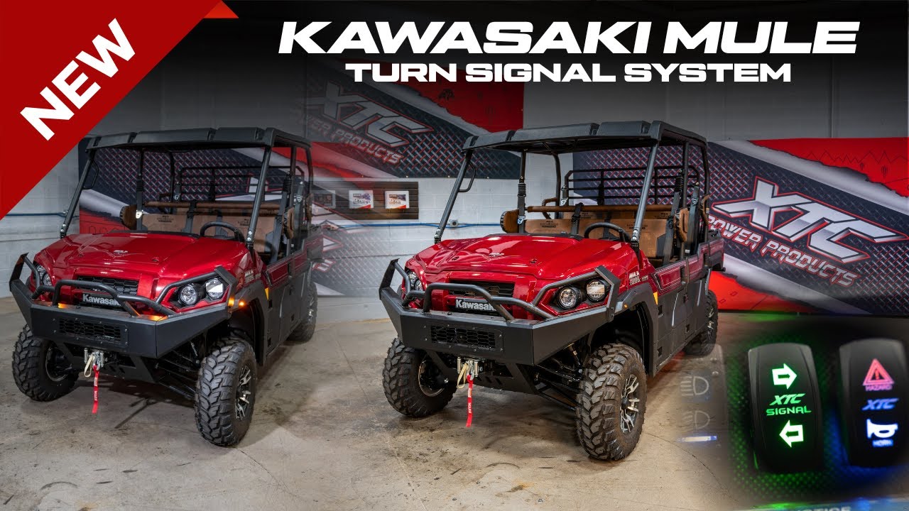 Kawasaki Mule Turn Signal System | NEW PRODUCT | XTC Power Products