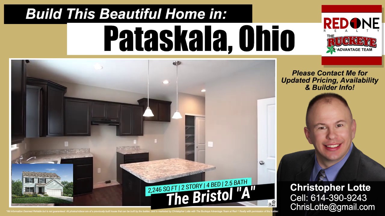 Build This Beautiful Home in Pataskala Ohio - The Bristol 