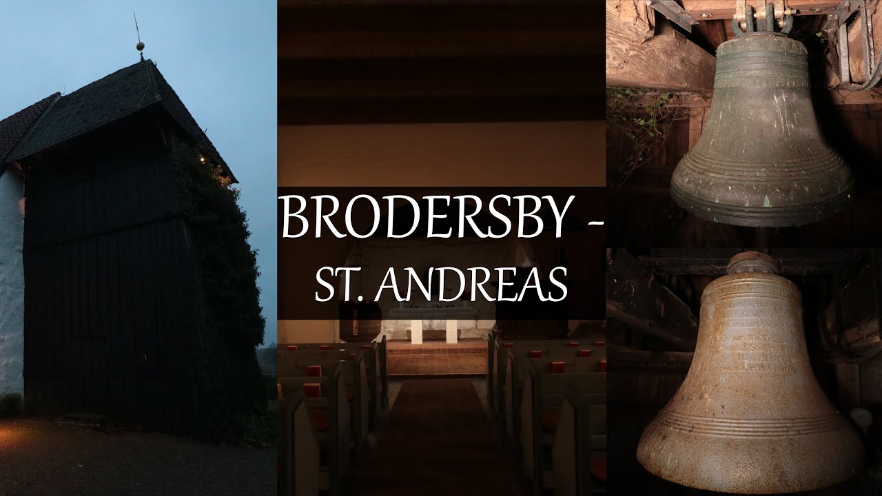 Brodersby - D - SH - SL - luth. Kirche St. Andreas: Kirche, Orgel & Glocken