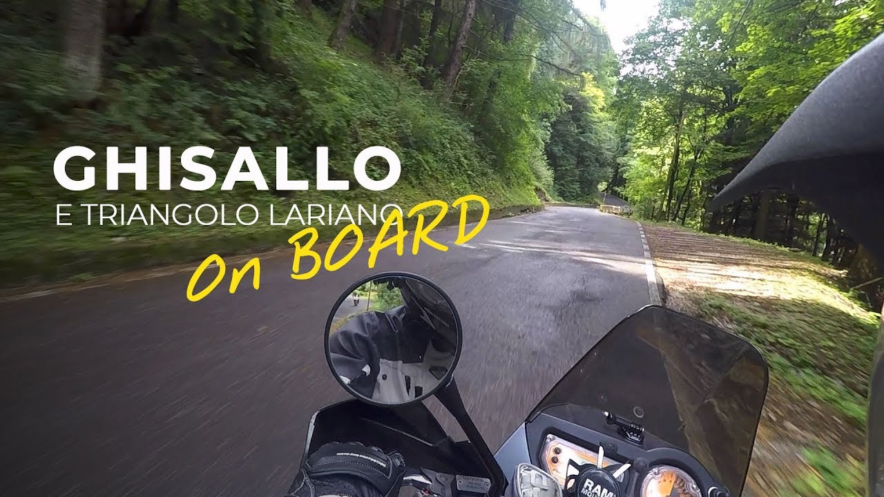 SONO STATO SUL GHISALLO e TRIANGOLO LARIANO - itinerario on board