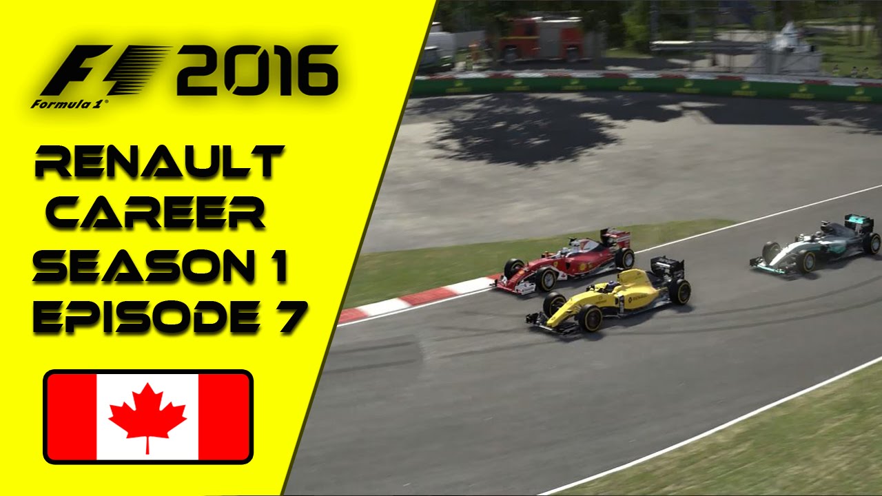 EVERYONE BLOWS UP! F1 2016 CAREER MODE PART 7 - CANADA