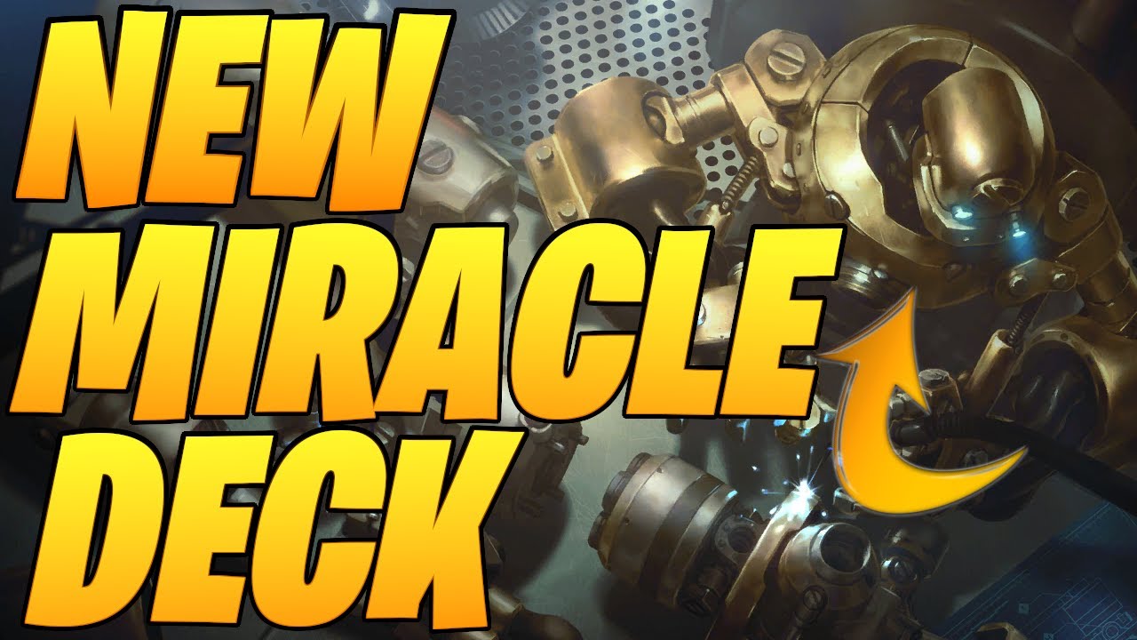 New Miracle Deck! Assembly Bot = Good  | Legends of Runeterra | Controltheboard