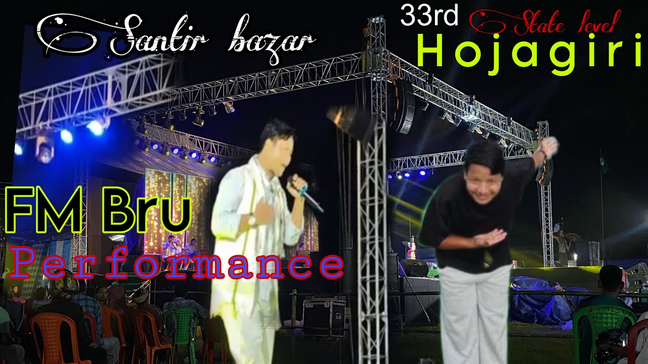 FM Bru Performance At 33rd State Level Hojagiri 2025 Bokafa Santirbazar South Tripura 