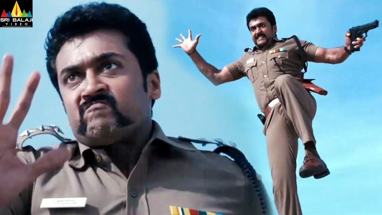 Singam Movie Surya Powerful Action Scene | Latest Telugu Movie Scenes |  Sri Balaji Video
