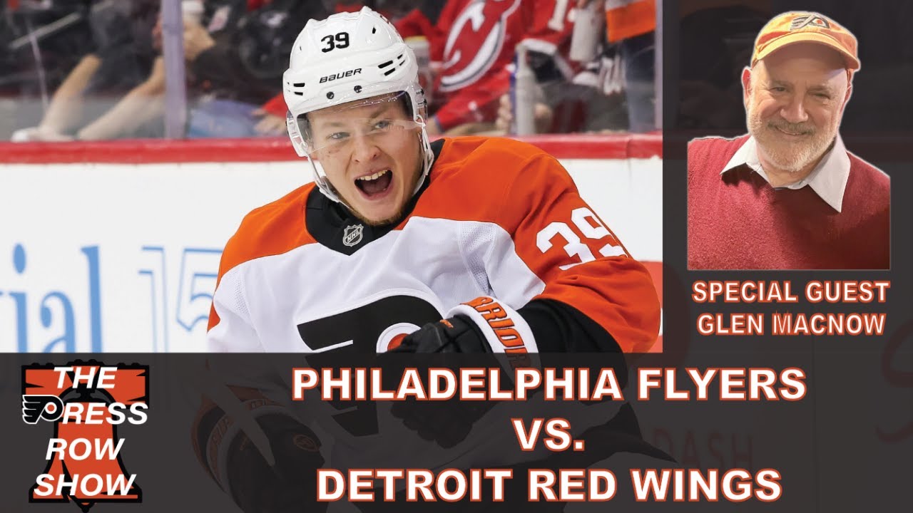 Philadelphia Flyers vs. Detroit Red Wings (1/21/25)- The Press Row Show: Pregame, INTs, Postgame