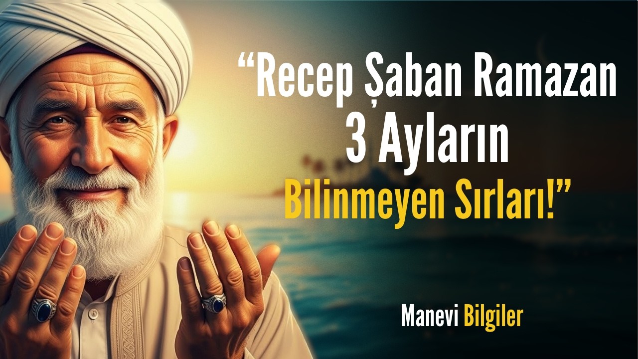 3 AYLAR Recep Şaban Ramazan! Bilinmeyen Sırları | Bunları SAKIN Kaçırmayın...