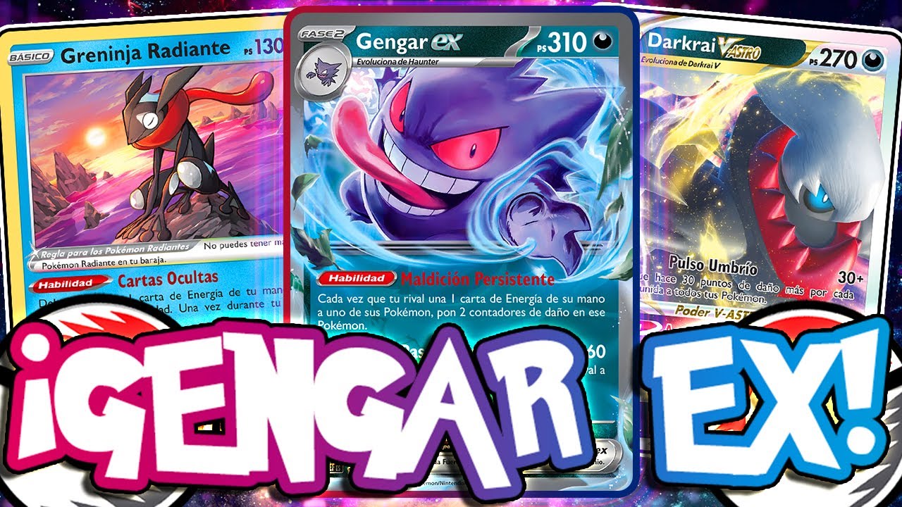 GENGAR EX controla las energías del adversario!/ Análisis y gameplays! #pokemontcg #pokémon