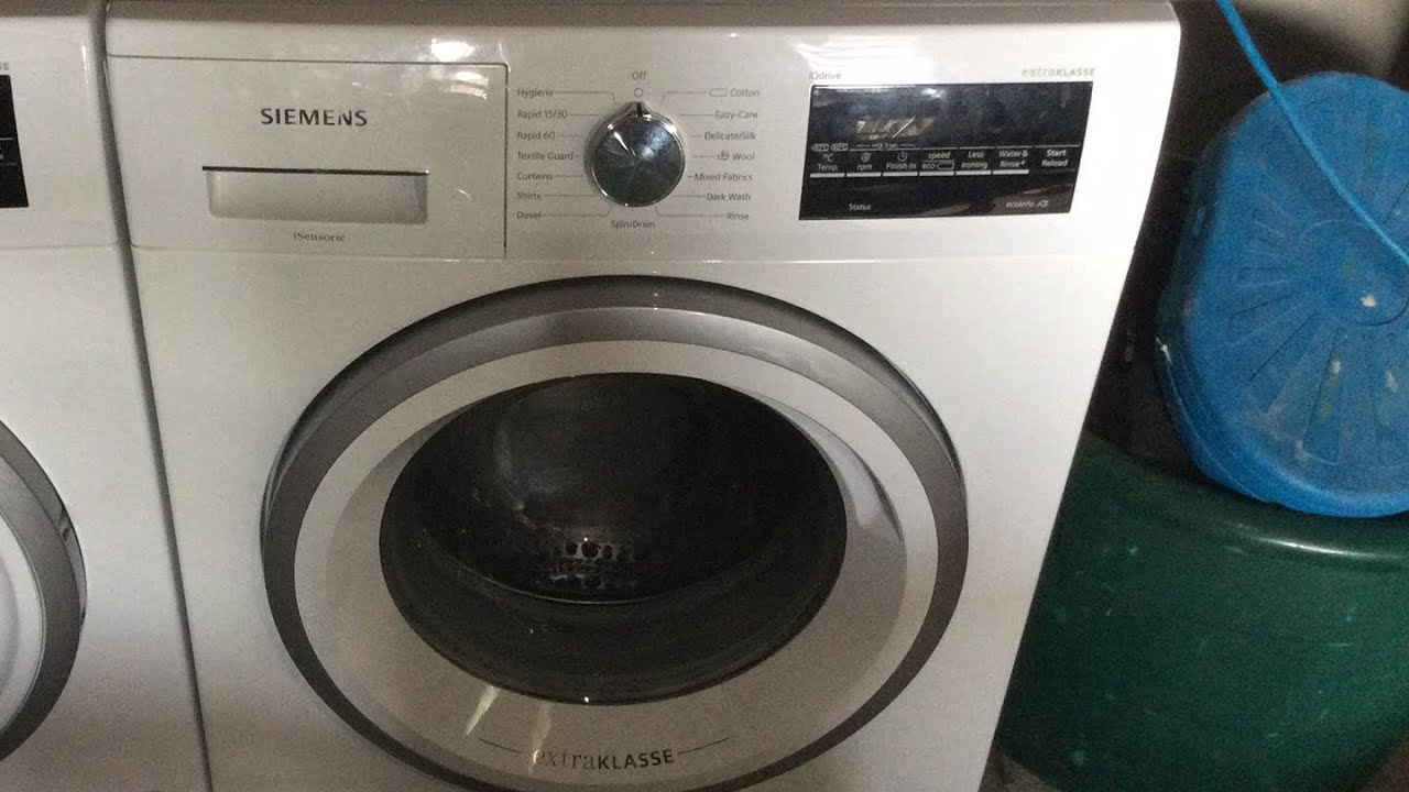 Start Whites Siemens Extraklasse WM14T492GB/72 Cottons 60 Eco Perfect 1400rpm