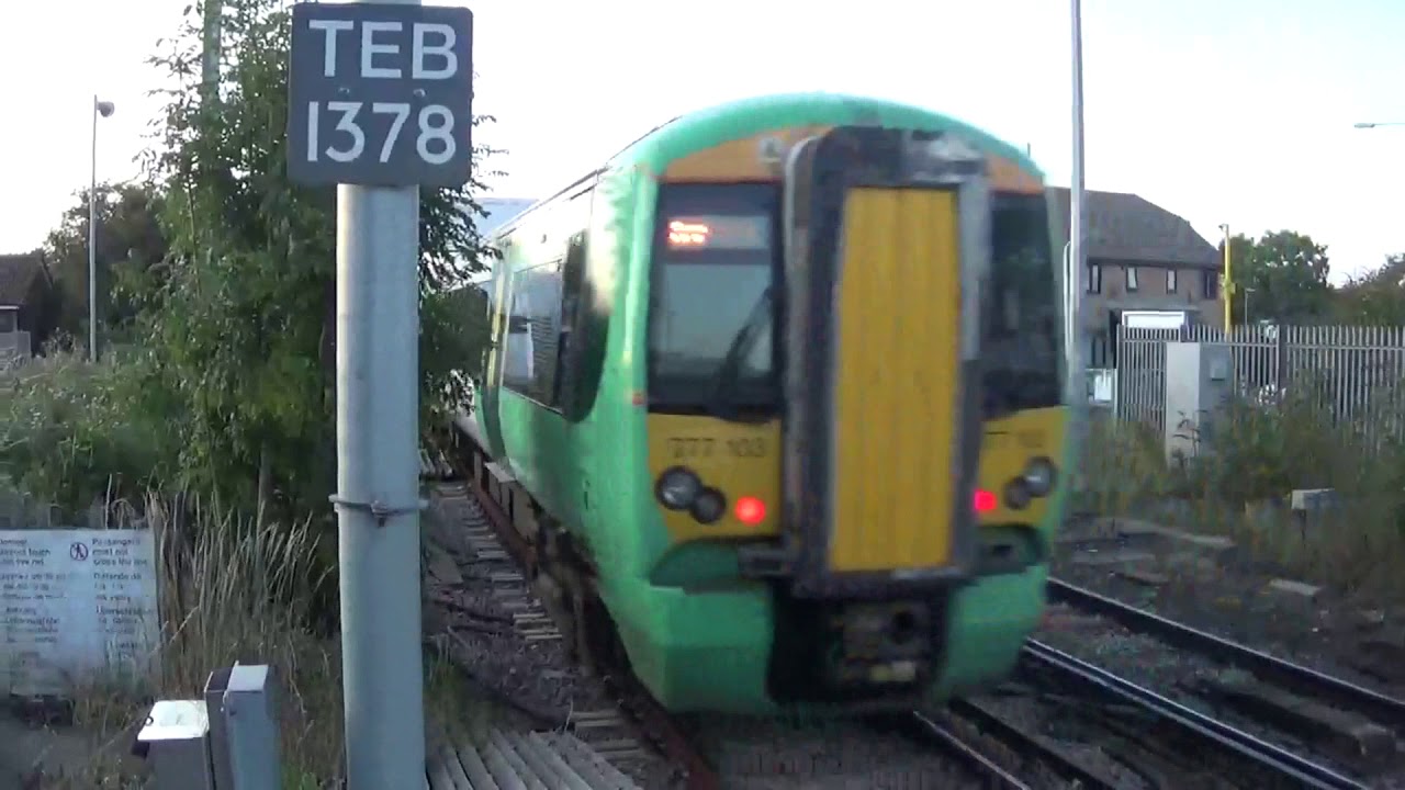 Legend Southern Driver on 377103 with Very Loud Horns at Hampden Park 22/8/19
