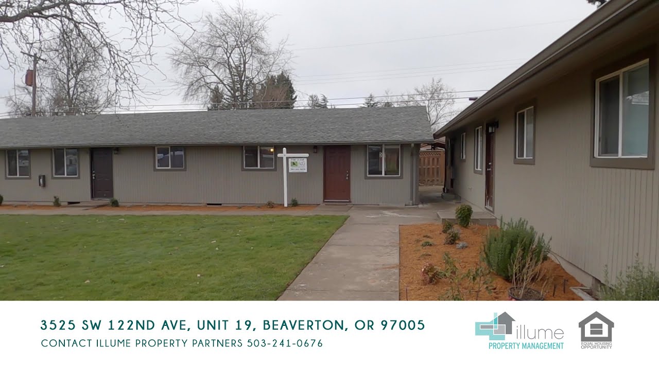 3525 SW 122nd Ave, Unit 19, Beaverton, OR 97005