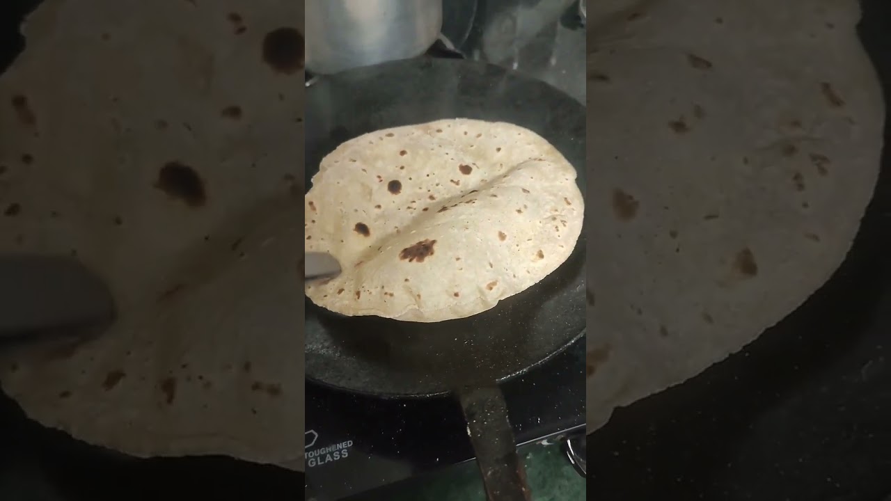 Tawa Roti, Phulka, Recipe step by step-How to make Soft Chapati and Roti-Indian Flat Bread Recipe