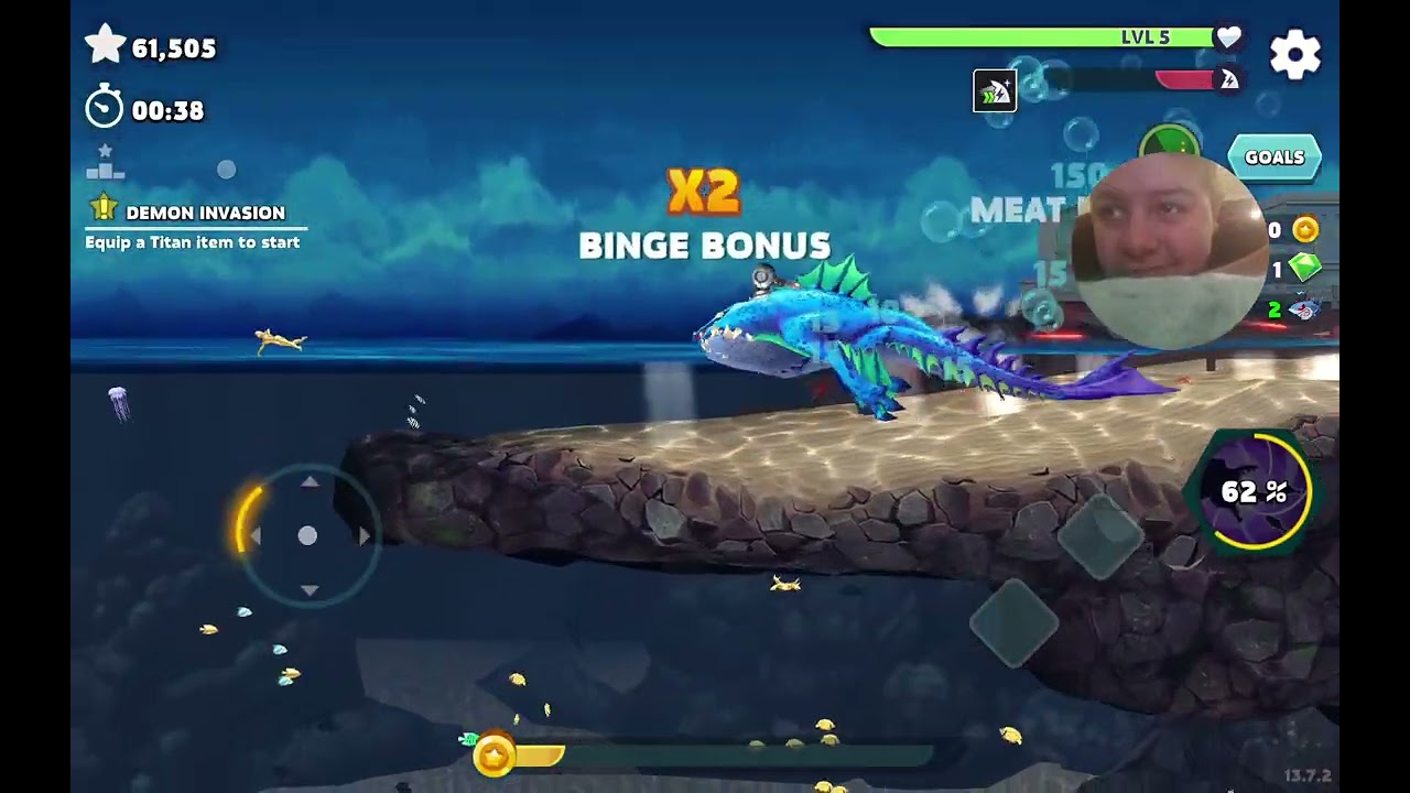 Eliud Moreno game's Hungry Shark Evolution Titan