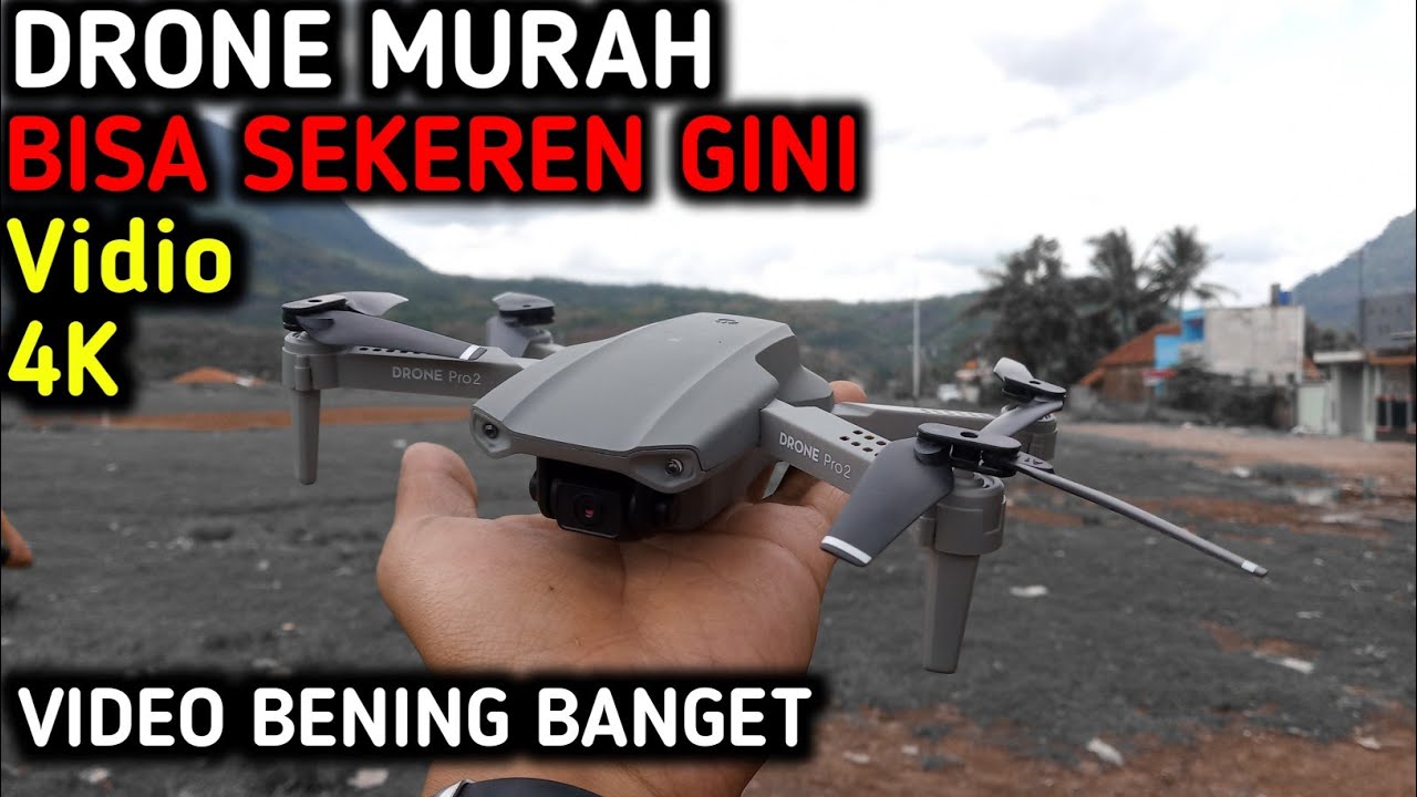 e99 drone pro 2 4k test terbang dan footage hasil nya mantap