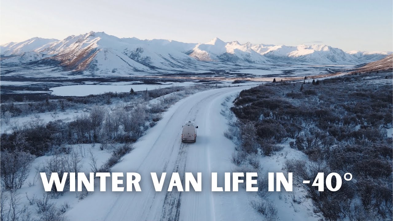 WINTER VAN LIFE in YUKON (Canada road trip vlog)