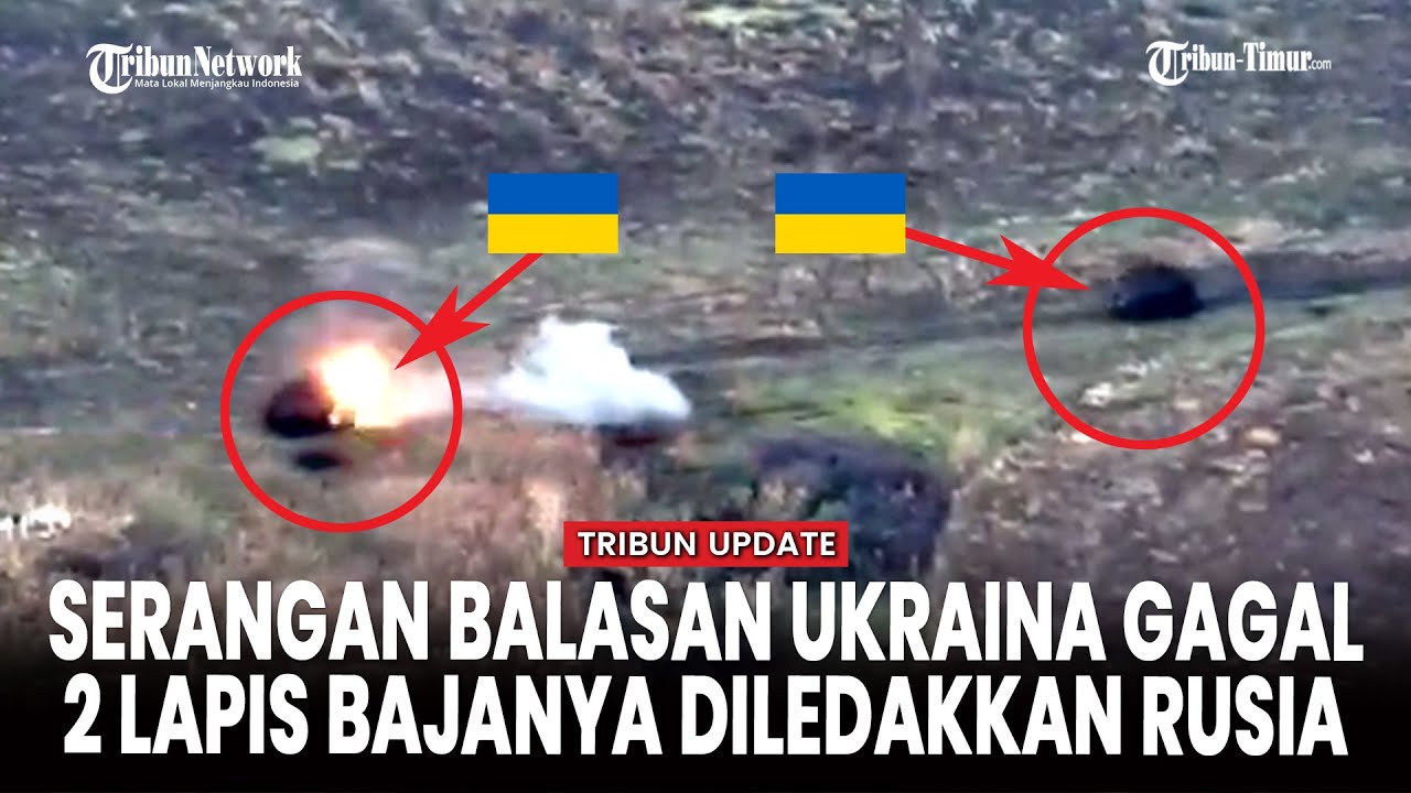 Pasukan Rusia Gagalkan Serangan Balasan Ukraina di Dekat Kupyans, Kendaraan Diledakkan