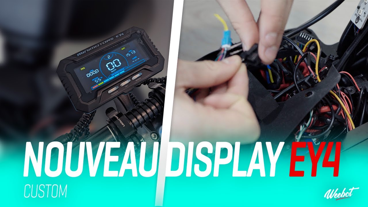 UPGRADE EY4 DUALTRON VICTOR : CUSTOMISATION : MEILLEUR AFFICHEUR