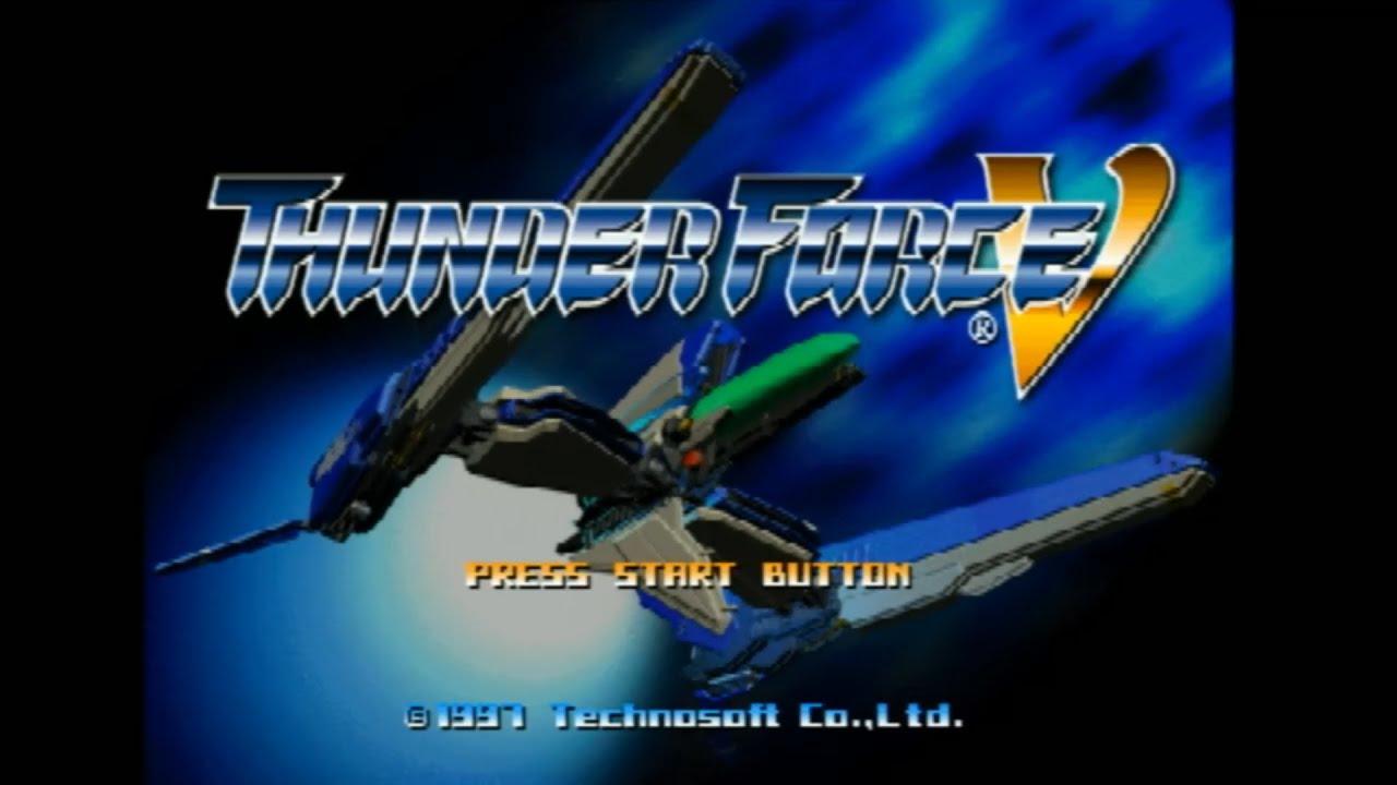 Thunder Force V (Sega Saturn) HD Retrovision  + RetroTINK 2x + Elgato HD60S